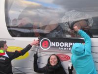 Lermoos "Snowboardausfahrt am 13. März 2010